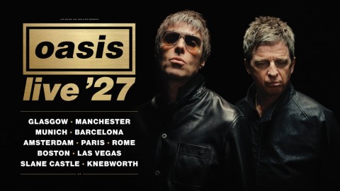 Gli Oasis saranno in tour nel Regno Unito, nell'Europa continentale, negli Stati Uniti e in Irlanda nel 2027!