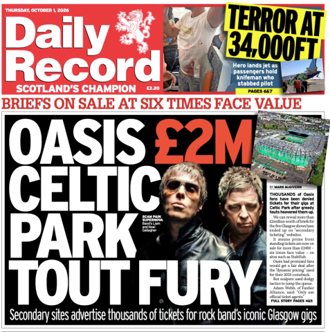 Bagarini scatenati per le date del Celtic Park